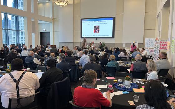 Attendees are pictured at the first Catholic Social Teaching and Investing Summit in Chicago, held Sept. 25-26. (Courtesy of the Francesco Collaborative)